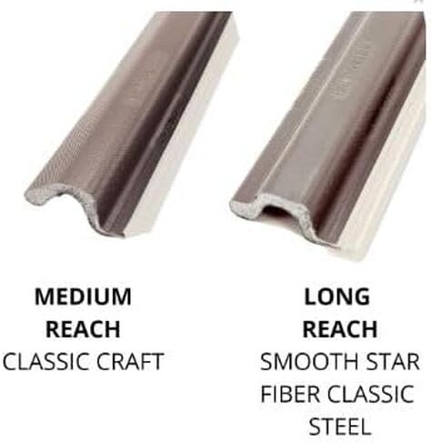 81" Replacement Weather Stripping Single Piece for a Therma-Tru Entry Door (Long Reach (Smooth Star, Fiber Classic, Steel Doors), Bronze) in Saudi Arabia