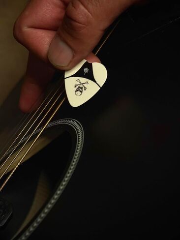 Premium Celluloid BOOTY themed Guitar Picks, BOOTY PICKS Variety Pack with Novelty Designs, Light (.46mm), Medium (.71mm), Heavy (.96mm), (6 count) in Saudi Arabia