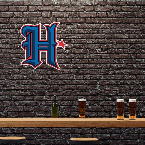 Rico Industries NFL Football Houston Texans Logo Logo Logo Cut Cut Pennant - Home and Living Room Décor - Soft Felt EZ للتعليق in Saudi Arabia
