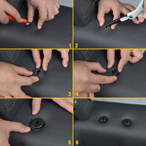 PolyCustom Seat Covers for Ford F-150 Crew Cab 04-08 - Washable Single Bucket EasyWrap Cloth - Charcoal Gray in Saudi Arabia