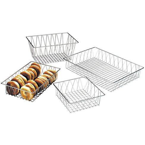 Hubert Wire Basket - 12 "L x 12" W × 4 "H in Saudi Arabia