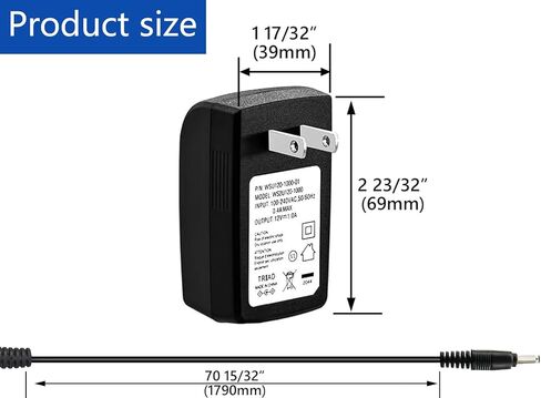 169031 AC Power Cord Adapter Kit for Moen MotionSense, MotionSense Wave and U by Moen Kitchen Faucets (169031 ac Adapter) in Saudi Arabia