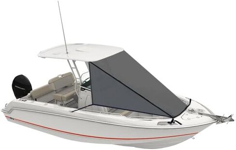 Oceansouth T -Top Bow Shade - بسهولة متصلة وإزالتها (الأزرق ، الطول 9 "عرض 10") in Kuwait