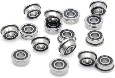 F684-2RS Bearing 4x9x4mm Miniature Flanged F684rs Ball Bearings Lf-940dd 5Pcs in Saudi Arabia