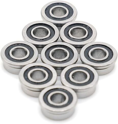 F684-2RS Bearing 4x9x4mm Miniature Flanged F684rs Ball Bearings Lf-940dd 5Pcs in Saudi Arabia