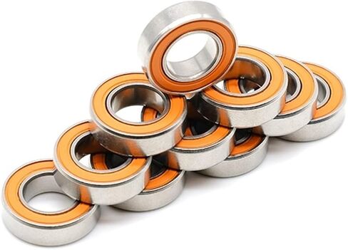 9x17x5mm S689 من الفولاذ المقاوم للصدأ الهجين السيراميك تحمل S689C S689 2RS محامل المطاط 2pcs in Saudi Arabia