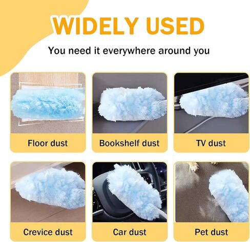 40 تعبئة Duster Count لـ Swiffer Duster ، و 360 درجة تعبئة Duster Duster ، و duster من الألياف الدقيقة المتاح للأثاث الغبار ، والستائر ، ومراوح السقف ، والجدران ، (40 إعادة تعبئة ومقبض واحد) in Saudi Arabia