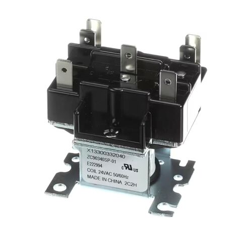 Replacement Relay Compatible with Trane X13300332040, 24VAC 50/60Hz Coil, ZC90340SP-01, HVAC Part in Saudi Arabia