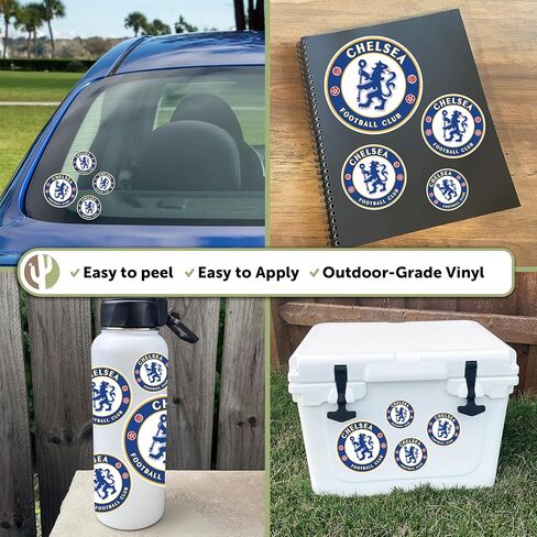 Desert Cactus Chelsea FC Sticker Decal Vinyl London Blue Lions Football Football Cootccer Botto Scrapbook T3 (Type 3-1) in Saudi Arabia