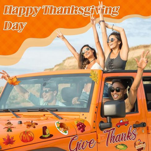 Xuhal 21 Pcs Happy Fall Magnets Leaves Acorn Pumpkin Fridge Magnets Thanksgiving Garage Door Magnets Thanksgiving Garage Door Decorations Autumn Harvest Holiday Magnetic Stickers for Car Refrigerator in Kuwait