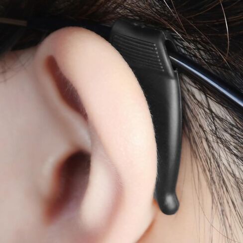 Eye Glasses Ear Grippers,Anchor Glasses Grip,Anti Slip Eyeglasses Ear Grips,Silicone Ear Hooks for Sunglasses in Saudi Arabia