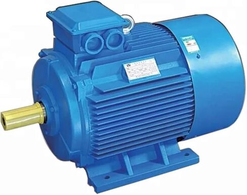 المحرك غير المتزامن YE2-100L-2 محرك غير متزامن أحادي الطور 380V 50Hz 3KW 2800RPM الجسم الأزرق B3 أفقي in Saudi Arabia