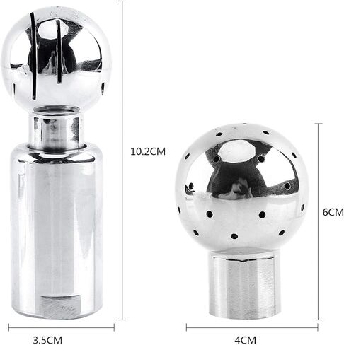 Hilitand Cleaning Ball G1/2 STALL STALL CLEANTING CLEANING BALL THOLE SANITARY لتنظيف CIP (إصلاح) in Saudi Arabia