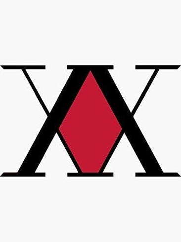 مجموعة من 3 -Hunter X Hunter Logo Sticker in Saudi Arabia