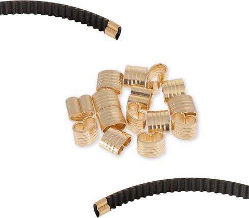 10PCS Copper Buckle, 2GT Belt Clamp, Wire Cable Connector, Durable Wire Cable Terminal, 3D Printer Parts for Width 6mm Open Timing Rubber Belt in Saudi Arabia