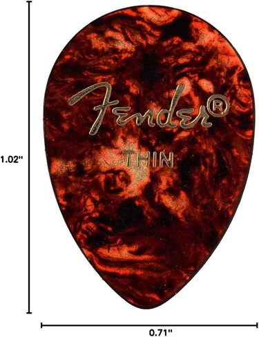 Fender 358 شكل "Drops Small Drops" Selluloid - Shell Thin in Kuwait