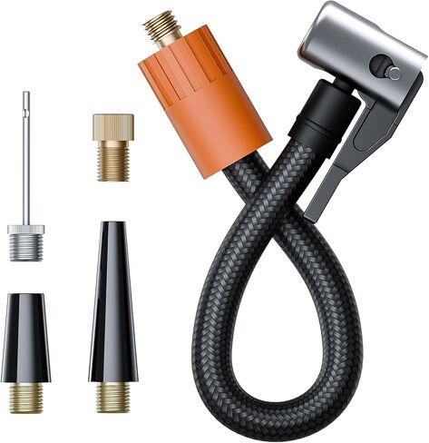 Air Tire Inflator Pump Hose, Quick Air Release Extention Replacement Hose for Tire Inflators, Schrader to Presta Valve Adapter Hose Replacement for Air Compressor Tire Pump in Saudi Arabia