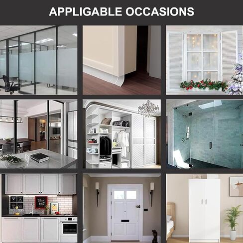 حشو الفجوة على شكل حرف T: شريط ختم سيليكون واضح لأبواب غرفة النوم الجزء العلوي من الجانب القاع والفجوات الأخرى الطول 118.1in/300 سم عرض 0.14in/0.35 سم مانع الغبار والضوضاء in Kuwait