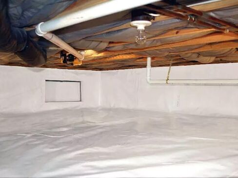 Crawl Space Vapor Barrier 14 Mil Vapor Barrier 12'x100' CRAWLSPACE Encapsulation in Saudi Arabia