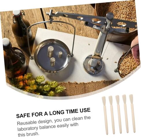 GLEAVI 5pcs Laboratory Brush Laboratory Cleaning Brush Teaching Apparatus Cleaning Coffee Machine Bottle Cleaner Balance Coffee for Experiment in Saudi Arabia