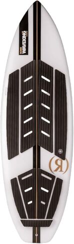 Ronix Flyweight - Wave King Surfer - White/Black/Gold Wakesurf Board in Saudi Arabia