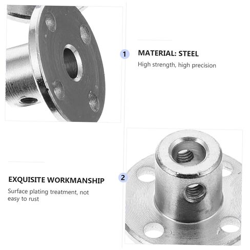 Pretyzoom 3sets محرك محرك مقرنة قارم اقتران جامدة من الصلب الطلاء الدقيق المعالجة بالحرارة للنماذج 10pcs*3 in Kuwait
