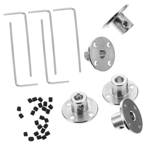 Pretyzoom 3sets محرك محرك مقرنة قارم اقتران جامدة من الصلب الطلاء الدقيق المعالجة بالحرارة للنماذج 10pcs*3 in Kuwait