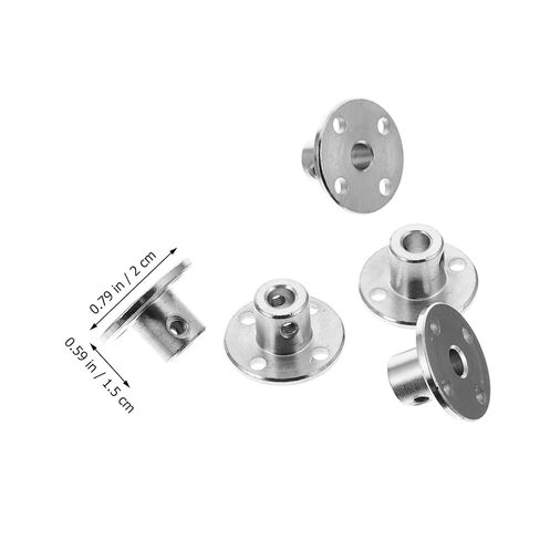 Pretyzoom 3sets محرك محرك مقرنة قارم اقتران جامدة من الصلب الطلاء الدقيق المعالجة بالحرارة للنماذج 10pcs*3 in Kuwait