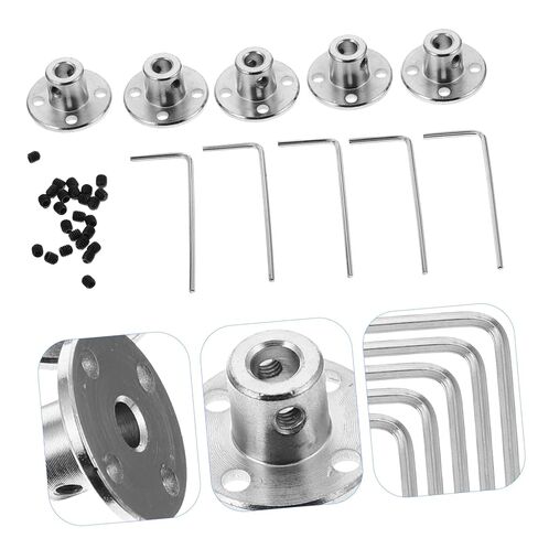 Pretyzoom 3sets محرك محرك مقرنة قارم اقتران جامدة من الصلب الطلاء الدقيق المعالجة بالحرارة للنماذج 10pcs*3 in Kuwait