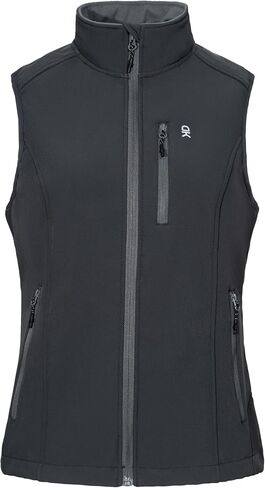 Little Donkey Andy Women's Lightweight Fleece lined Softshell Vests Windproof Sleeveless Jackets for Hiking Golf Travel in Saudi Arabia