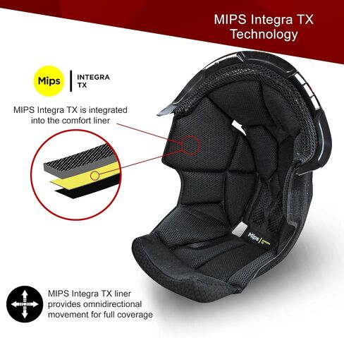 MSR Carbon Hex Motocross ، خوذة الدراجة الترابية مع MIPS in Kuwait
