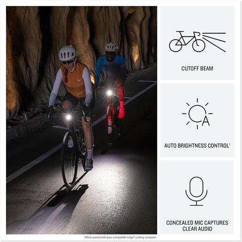 Garmin Varia Vue Headlight Bicycle Camera 4K Video Recording, 600-Lumen Smart Bike Light, Auto Brightness, Incident Detection, Long Battery Life Bundle with Edge 1050 Premium Cycling Computer in Saudi Arabia