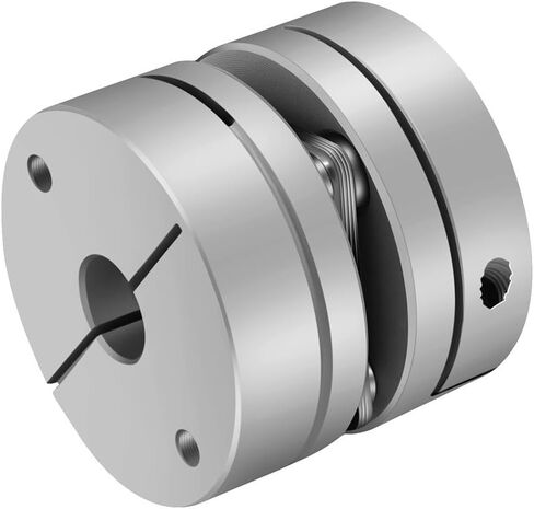 COKYIS Aluminum Alloy D39L35 Single Diaphragm Coupling Elastic Joint D39mm L35mm Ball Screw Step servo Motor Encoder Computer FA Part (Size : 14X19) in Saudi Arabia