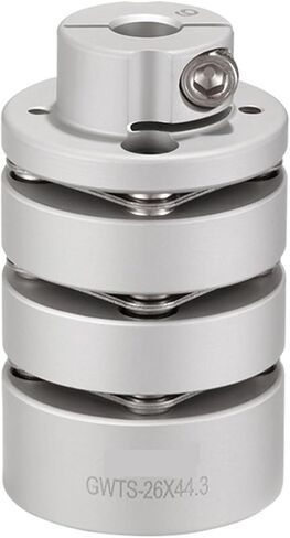 UAMOU Three Diaphragm Flexible Shaft Coupling Aluminum clamp for Encoder Couple stepmotor Connect Quick Coupler for CNC Machine Cheerfully (Size : 50x71.65(8-20)(8-25)) in Saudi Arabia