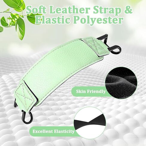 2 Pack Security Hand Strap for 6-8" eReaders Fire Tablet, High Elasticity Anti-Drop Strap Lightweight Finger Grip Holder for Pad E-Book Tablet (Green) in Saudi Arabia