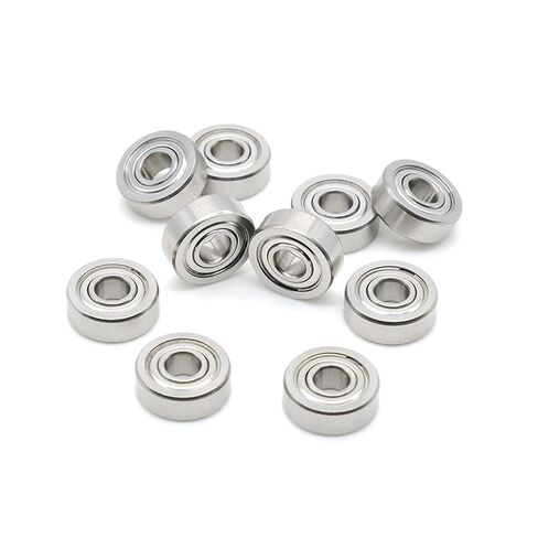 S604zz 4x12x4 مم تحمل 440C الفولاذ المقاوم للصدأ S604 Z ZZ Ball Bearings 5pcs in Kuwait