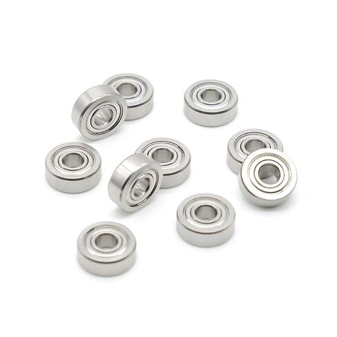 S604zz 4x12x4 مم تحمل 440C الفولاذ المقاوم للصدأ S604 Z ZZ Ball Bearings 5pcs in Kuwait