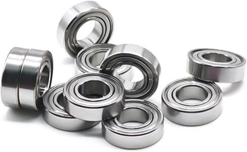 S687ZZW4 ABEC-7 7x14x4 Mm Stainless Steel Bearing Deep Groove Ball Bearings Miniature Mini Bearing 5Pcs in Saudi Arabia