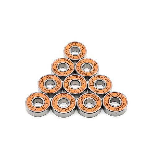 608RS ILQ-11 Orange 8x22x7 Mm Bearing Durable Less Friction Steel Bearings 8PCS in Saudi Arabia