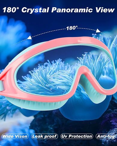 Baohulu Kids Swim Goggles with Cap Cap و Swimming Goggles Cap for Toddler Girls & Boy in Saudi Arabia