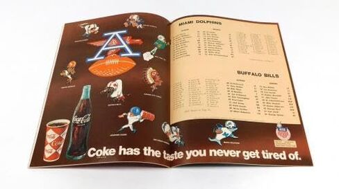 1967 Buffalo Bills في Miami Dolphins AFL Football Program 11-26-67-برامج اتحاد كرة القدم الأميركي in Saudi Arabia