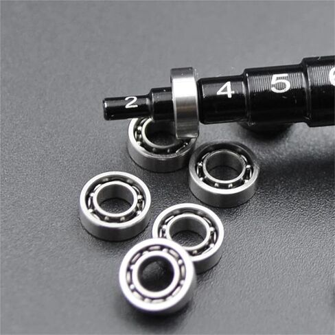 10Pcs 3x6x2mm MR63 Open Mini Bearings Kit 3mm Bore 3 6 2 Bearing in Saudi Arabia