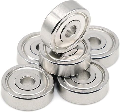 10Pcs S635ZZ 5x19x6mm Stainless Steel Ball Bearings AISI440C in Saudi Arabia