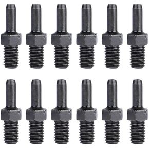 12pcs Bicycles Chain Breaker Replacement Pins, Handle Spare Pins for Bike Chain Breaker Tool Cycle Chain Remove in Kuwait