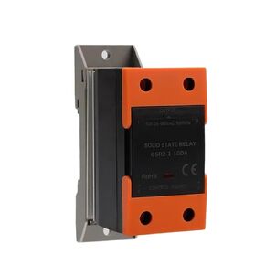 1Pcs Solid State Relay with Radiator SSR 10DA 25DA 40DA DC Control AC Single Phase SSR Din Rail Mount Single Phase(DC to AC,100A) in Saudi Arabia