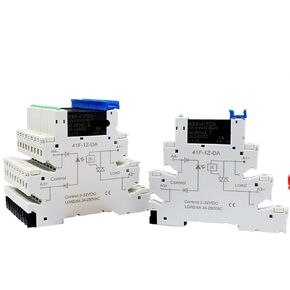 10pcs Slim Relay SSR DIN DIN NONTACT DIN TERMINAL MELOATE DC DC TO AC DC إلى DC LED 6A SSR-41FDA SSR-41FDD (10pcs SSR-41FDA) in Kuwait