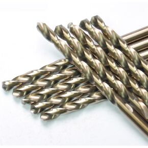 10PCS 1.0-7MM M35 Cobalt Drill Bits Set,HSSCO Drill Tools Set for Drilling On Hard Steel, Cast Iron Stainless Steel (Size : 5.5mm) in Kuwait