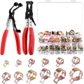 حزمة من 122 مطاطية متين مبطن p مقطع spring steel أنابيب المشابك ملحق للسيارات والأسلاك الصناعية in Kuwait