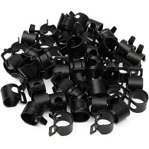 Clamp Assortment Kit, 50pcs Hose Clamps Hose Line Hose Clamp Hoops Air Line Fasteners Spring Clamps M6-M20(50pcs M16) in Saudi Arabia