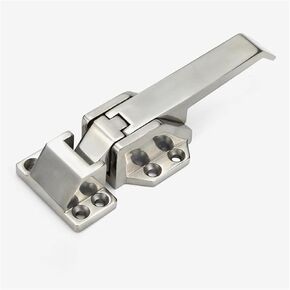 Door Handle Lock Set 304 Stainless Steel Linkage Lock Sealing Mechanical Equipment Lock Drying Oven Door Lock 1Pcs in Saudi Arabia